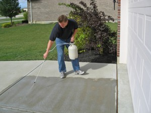 beton sealer aanbrengen