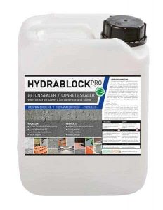 Hydrablock Pro, beton impregneermiddel, beton impregneer, beton sealer, beton waterdicht maken