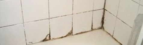 schimmel badkamer verwijderen tegels voegen