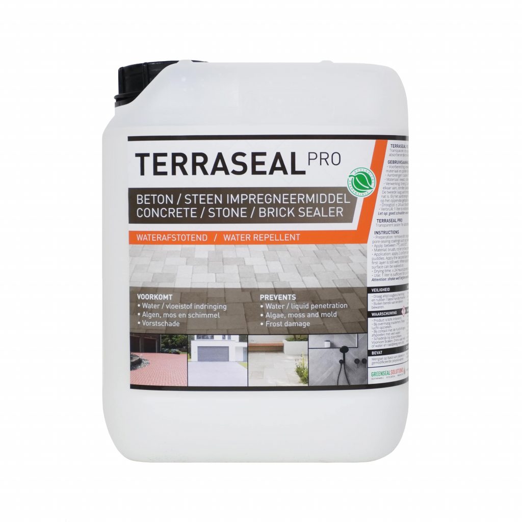 Terraseal Pro, beton impregneermiddel, steen impregneermiddel, 